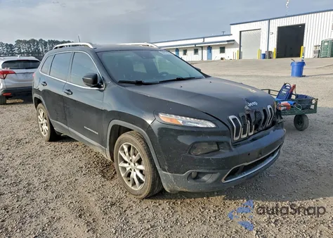 2017 Jeep Cherokee Limited from USA, damaged, VIN 1C4PJLDS6HD237637